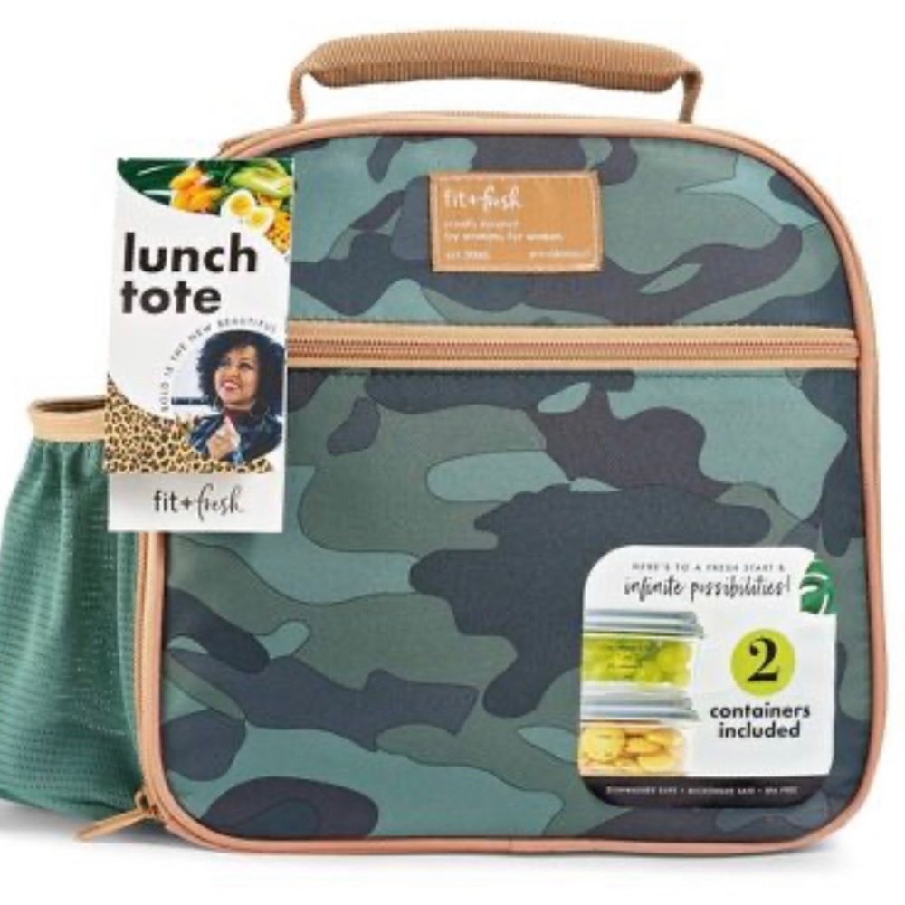 NWT Fit & Fresh Townsend Lunch Kit - Camo